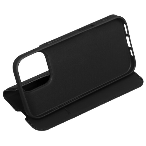 Купить Чехол-книжка  BoraSCO Smart Cover для Apple iPhone 16 Pro черный  5473631. Характеристики, отзывы и цены в Донецке