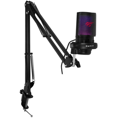 Купить Микрофон Havit GK50 Pro черный  5614795. Характеристики, отзывы и цены в Донецке