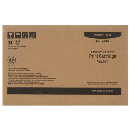 Купить Картридж лазерный Xerox 106R01370 черный  7949383. Характеристики, отзывы и цены в Донецке