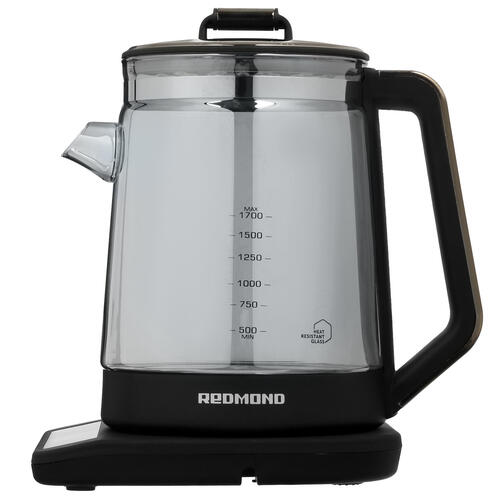 Купить Электрочайник Redmond RK-G1310D черный  9039277. Характеристики, отзывы и цены в Донецке