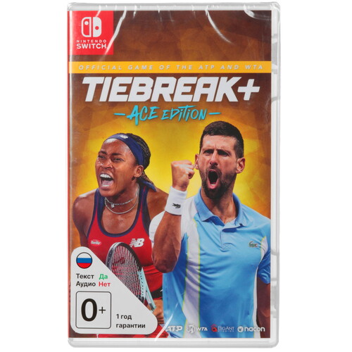 Купить Игра Tiebreak+: The Official Game of the ATP and WTA (Switch)  5626239. Характеристики, отзывы и цены в Донецке