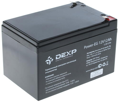 Купить Аккумуляторная батарея для ИБП DEXP Power-EG 1212  1226151. Характеристики, отзывы и цены в Донецке