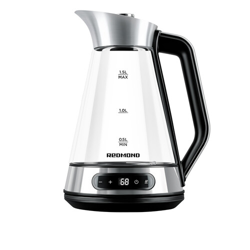 Купить Электрочайник Redmond KG222 серебристый  9131477. Характеристики, отзывы и цены в Донецке