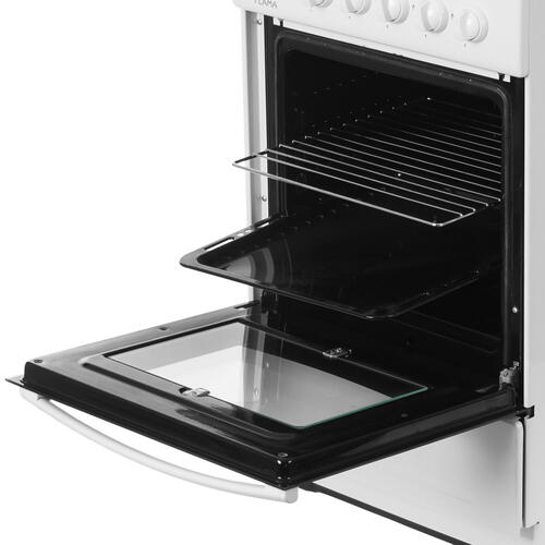 Купить Газовая плита Flama FG 2406 W белый  7927578. Характеристики, отзывы и цены в Донецке