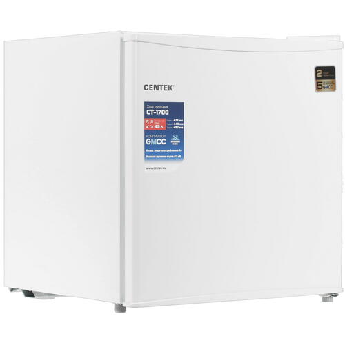Купить Холодильник компактный  Centek CT-1700 белый  8154800. Характеристики, отзывы и цены в Донецке