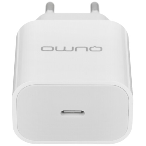 Купить Сетевое зарядное устройство QUMO Energy Light белый  5627900. Характеристики, отзывы и цены в Донецке
