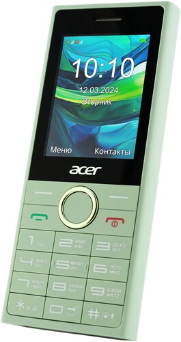 Купить Сотовый телефон Acer Twist TW24 зеленый  5457733. Характеристики, отзывы и цены в Донецке