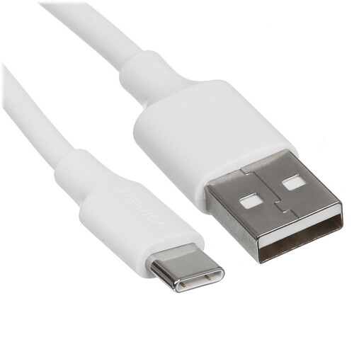 Купить Кабель круглый Ugreen USB Type-C - USB 2.0 Type-A белый 1.5 м  9983688. Характеристики, отзывы и цены в Донецке