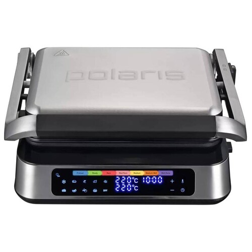 Купить Гриль Polaris PGP 4003 Optimal Temp серебристый  5458922. Характеристики, отзывы и цены в Донецке