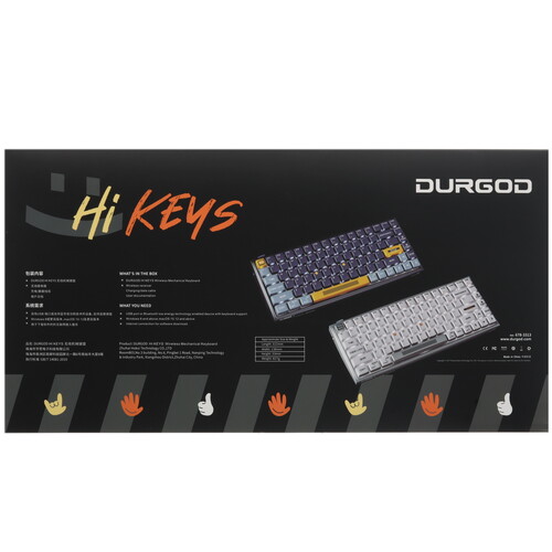 Купить Клавиатура  беспроводная Durgod K710 Hi Keys  5449857. Характеристики, отзывы и цены в Донецке