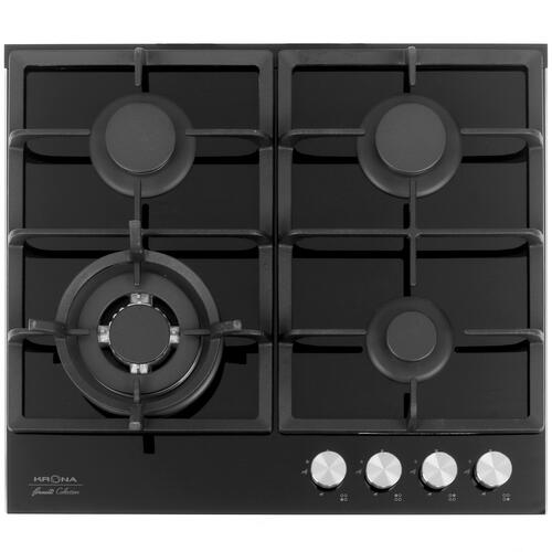 Купить Газовая варочная поверхность KRONA ALMA 60 BL  8159609. Характеристики, отзывы и цены в Донецке