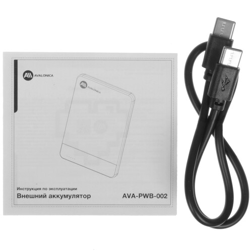Купить Портативный аккумулятор Avalonica AVA-PWB-002 серебристый  5647921. Характеристики, отзывы и цены в Донецке