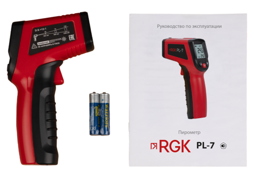 Купить Пирометр RGK PL-7  9310087. Характеристики, отзывы и цены в Донецке