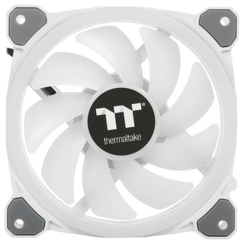 Купить Комплект вентиляторов Thermaltake Riing Trio 12 RGB Radiator Fan White TT Premium Edition (3-Fan Pack) [CL-F126-PL12SW-A]  5006423. Характеристики, отзывы и цены в Донецке