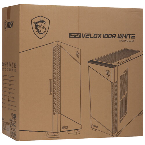 Купить Корпус MSI MPG VELOX 100R WHITE  5626084. Характеристики, отзывы и цены в Донецке