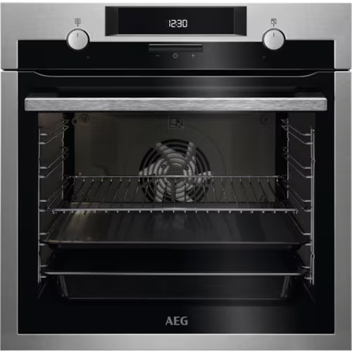 Купить Электрический духовой шкаф AEG BCE451351M серебристый  9124763. Характеристики, отзывы и цены в Донецке