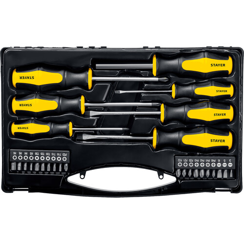 Купить Набор отверток STAYER 25827  9109052. Характеристики, отзывы и цены в Донецке