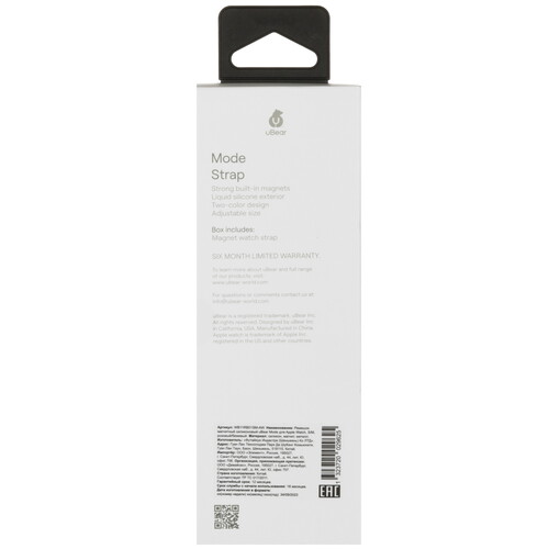 Купить Ремешок uBear для Apple Watch 38/ 40/ 41mm розовый/белый  5460691. Характеристики, отзывы и цены в Донецке