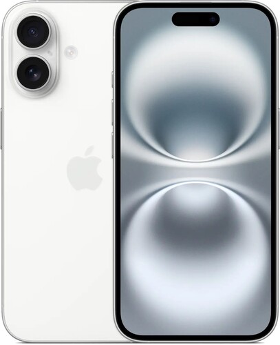 Купить 6.1" Смартфон Apple iPhone 16 256 ГБ белый  5491343. Характеристики, отзывы и цены в Донецке