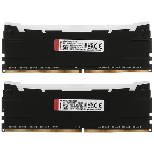 Купить Оперативная память Kingston FURY Renegade RGB [KF436C16RB12AK2/32] 32 ГБ  5435703. Характеристики, отзывы и цены в Донецке
