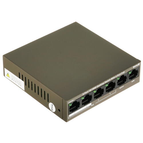 Купить Коммутатор Tenda TEF1106P-4-63W  4856773. Характеристики, отзывы и цены в Донецке