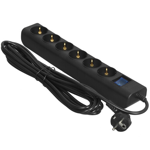 Купить Сетевой фильтр FinePower Aurora 650B черный  5434374. Характеристики, отзывы и цены в Донецке