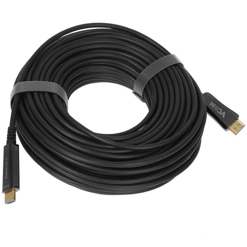 Купить Кабель однонаправленный VCOM HDMI - HDMI, 30 м  4766690. Характеристики, отзывы и цены в Донецке