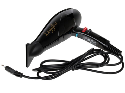 Купить Фен GA.МА LEGGERO черный/красный  1099463. Характеристики, отзывы и цены в Донецке