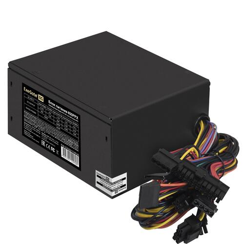 Купить Блок питания ExeGate 400PPX [EX292174RUS-S] черный  9903437. Характеристики, отзывы и цены в Донецке