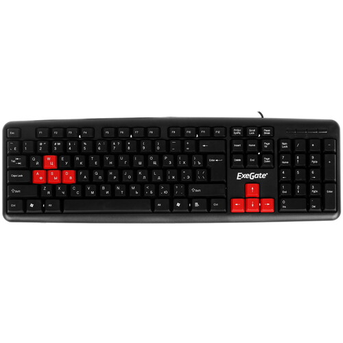 Купить Клавиатура проводная ExeGate LY-403 [EX264080RUS]  5354980. Характеристики, отзывы и цены в Донецке