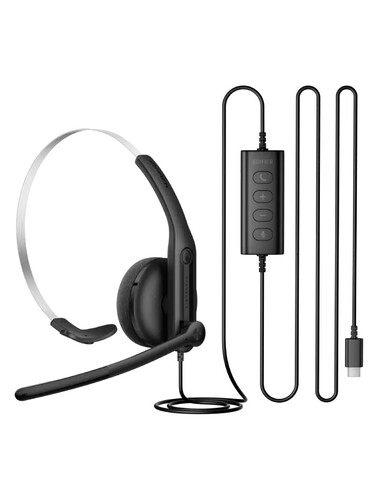 Купить Проводная моногарнитура Edifier CC100 черный 2025  9293691. Характеристики, отзывы и цены в Донецке