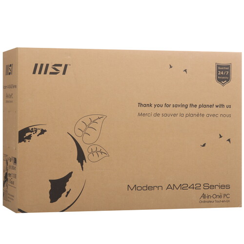 Купить 23.8" Моноблок MSI Modern AM242P 1M-1025XRU [9S6-AE0722-1476]  5488631. Характеристики, отзывы и цены в Донецке