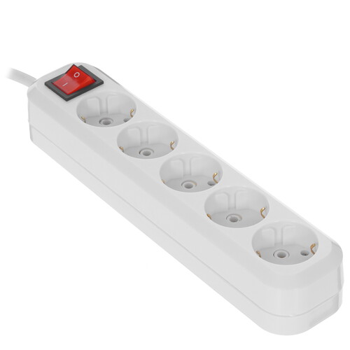 Купить Сетевой фильтр 5bites SP5W-350 белый  5094147. Характеристики, отзывы и цены в Донецке