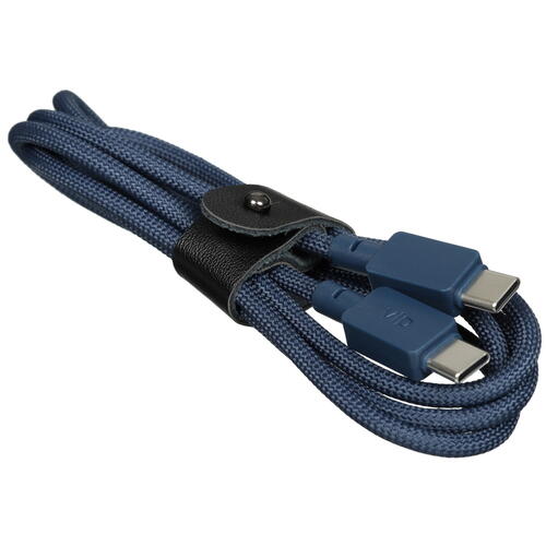 Купить Кабель круглый VLP USB Type-C - USB Type-C синий 1.2 м  5466284. Характеристики, отзывы и цены в Донецке