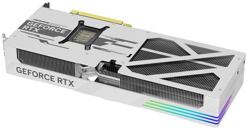 Купить Видеокарта KFA2 GeForce RTX 5070 Ti ROCK(X) OC 3FAN RGB White [57IZN6MDBVGK]  5619421. Характеристики, отзывы и цены в Донецке