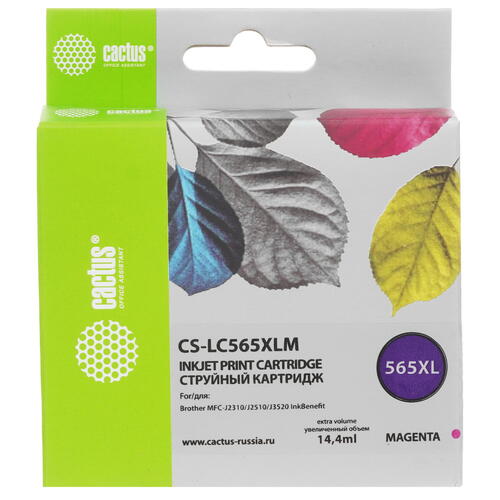 Купить Картридж Cactus CS-LC565XLM пурпурный  7974959. Характеристики, отзывы и цены в Донецке