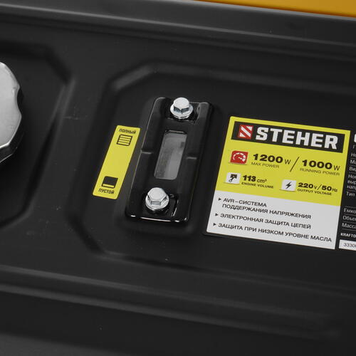 Купить Электрогенератор   бензиновый STEHER GS-1500  5307659. Характеристики, отзывы и цены в Донецке
