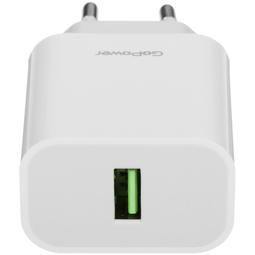 Купить Сетевое зарядное устройство GoPower GPQC07 белый  5479651. Характеристики, отзывы и цены в Донецке