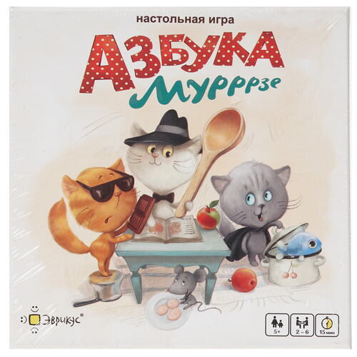 Купить Игра настольная "Азбука Мурррзе"  9958825. Характеристики, отзывы и цены в Донецке