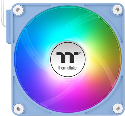 Купить Комплект реверсных вентиляторов Thermaltake CT140 EX Reverse ARGB Sync Hydrangea Blue [CL-F199-PL14BU-A]  5462322. Характеристики, отзывы и цены в Донецке