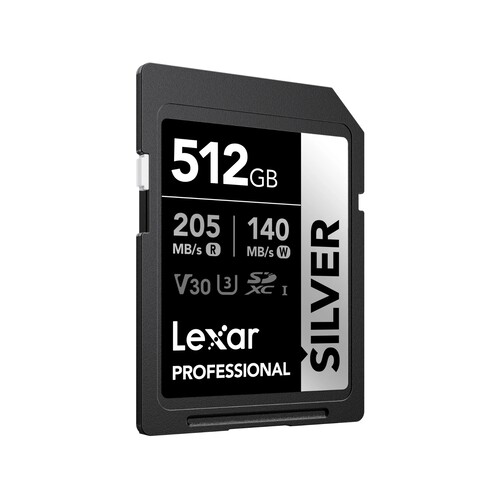 Купить Карта памяти Lexar Professional Silver SDXC 512 ГБ  5641156. Характеристики, отзывы и цены в Донецке