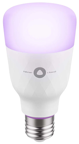 Купить Умная светодиодная лампа Яндекс YNDX-00018 RGB  5095977. Характеристики, отзывы и цены в Донецке
