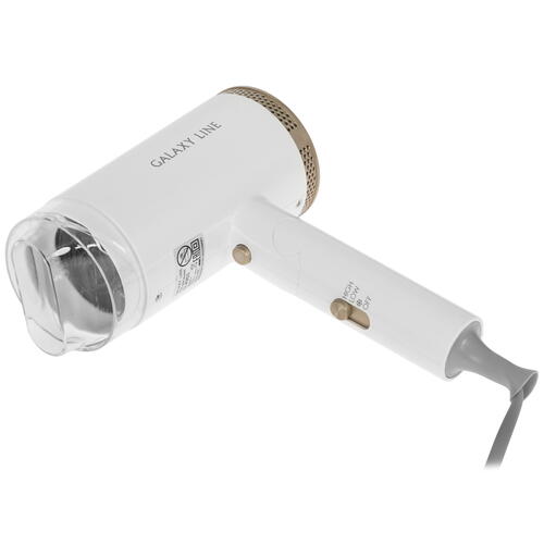 Купить Фен Galaxy GL4353 белый/золотистый  9045541. Характеристики, отзывы и цены в Донецке