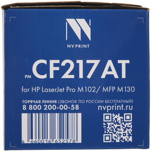 Купить Картридж лазерный NV Print NV-CF217AT черный  9919304. Характеристики, отзывы и цены в Донецке