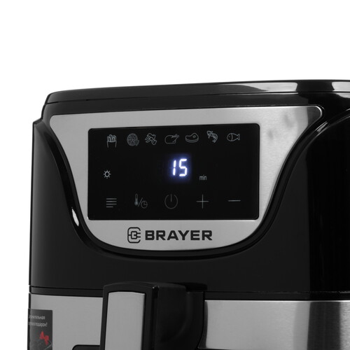Купить Аэрогриль Brayer BR2037 черный  5612751. Характеристики, отзывы и цены в Донецке