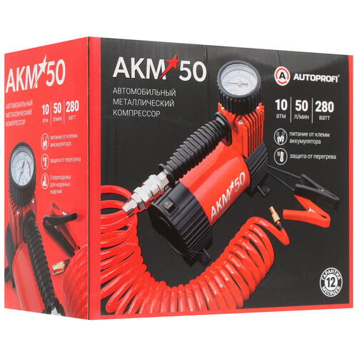 Купить Компрессор Autoprofi AKM-50  4715827. Характеристики, отзывы и цены в Донецке