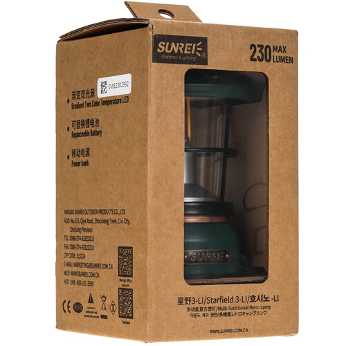 Купить Фонарь Sunree Starfield 3-Li Green  9135609. Характеристики, отзывы и цены в Донецке