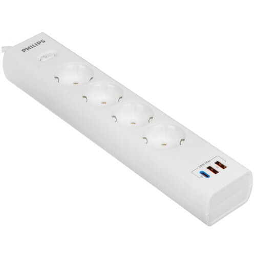 Купить Сетевой фильтр Philips CHP4346 белый  9158510. Характеристики, отзывы и цены в Донецке