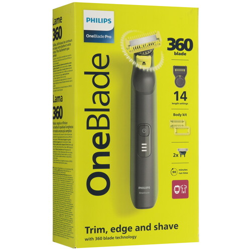 Купить Триммер Philips OneBlade QP6542/15 черный/желтый  5631190. Характеристики, отзывы и цены в Донецке