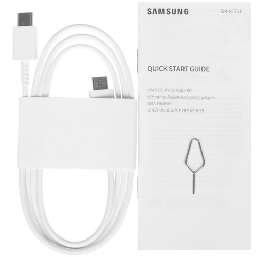 Купить 8.7" Планшет Samsung Galaxy Tab A11 LTE 128 ГБ серебристый  5642191. Характеристики, отзывы и цены в Донецке